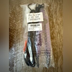 Hair Extension Fusion Iron Set - Black & Purple